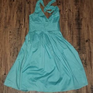 BCBG Max and Cleo Christie Cut Out Lake Dress 4